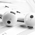 Painted In Chaos Headphones and Sheet Music