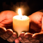 How People Create Meaning - Rituals, Ceremonies, Body Positions, Hand Gestures And The Like hands and candle