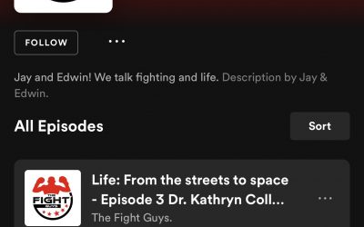 Kathryn On The Fight Guys Podcast! Check It Out!
