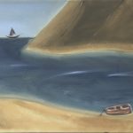 The Bay Vision The Bay Vision by Kathryn Colleen. 12 in x 24 in. Oil on canvas. 2022.